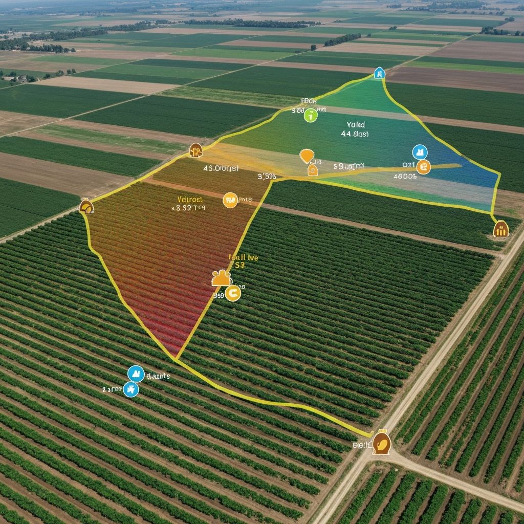 Satellite farm analysis